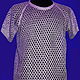 T-shirts: 100%linen t-Shirt chain Mail-mesh with Raglan sleeve. T-shirts and undershirts for men. Exclusive linen jersey from Elena. My Livemaster. Фото №5