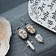 Серебряные Серьги С Жемчугом. Серьги классические. NadyaBriJewelry. Интернет-магазин Ярмарка Мастеров.  Фото №2