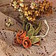 Order Brooch-bouquet of felt 'Caprice'. Katherine Markina (markinaek). Livemaster. . Brooches Фото №3