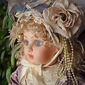 Винтаж handmade. Livemaster - original item Franklin Heirloom Dolls.Collectible, luxury doll-Madame.. Handmade.