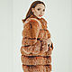 Fox fur coat of shade of coral. Fur Coats. Forestfox. Family Fur Atelier. Online shopping on My Livemaster.  Фото №2