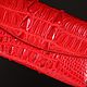 Заказать Кошелек-клатч женский из кожи крокодила IMA0007R2. CrocShop товары из экзотической кожи. Ярмарка Мастеров. . Кошельки Фото №3