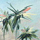 Bali oil painting 30 x 40 cm palm trees. Pictures. Viktorianka. Online shopping on My Livemaster.  Фото №2