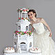 Wedding cake dummy Seventh heaven, Hair Decoration, Kislovodsk,  Фото №1
