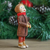 Сувениры и подарки handmade. Livemaster - original item Cotton Christmas Tree Collectible Toys.. Handmade.