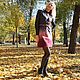 Платье-сарафан валяное " Северный закат" - 3. Платья. Баранова Татьяна (handflower). Интернет-магазин Ярмарка Мастеров.  Фото №2