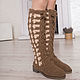 Order Boots demi-season "Anastasia". KnittedBoots. Livemaster. . High Boots Фото №3