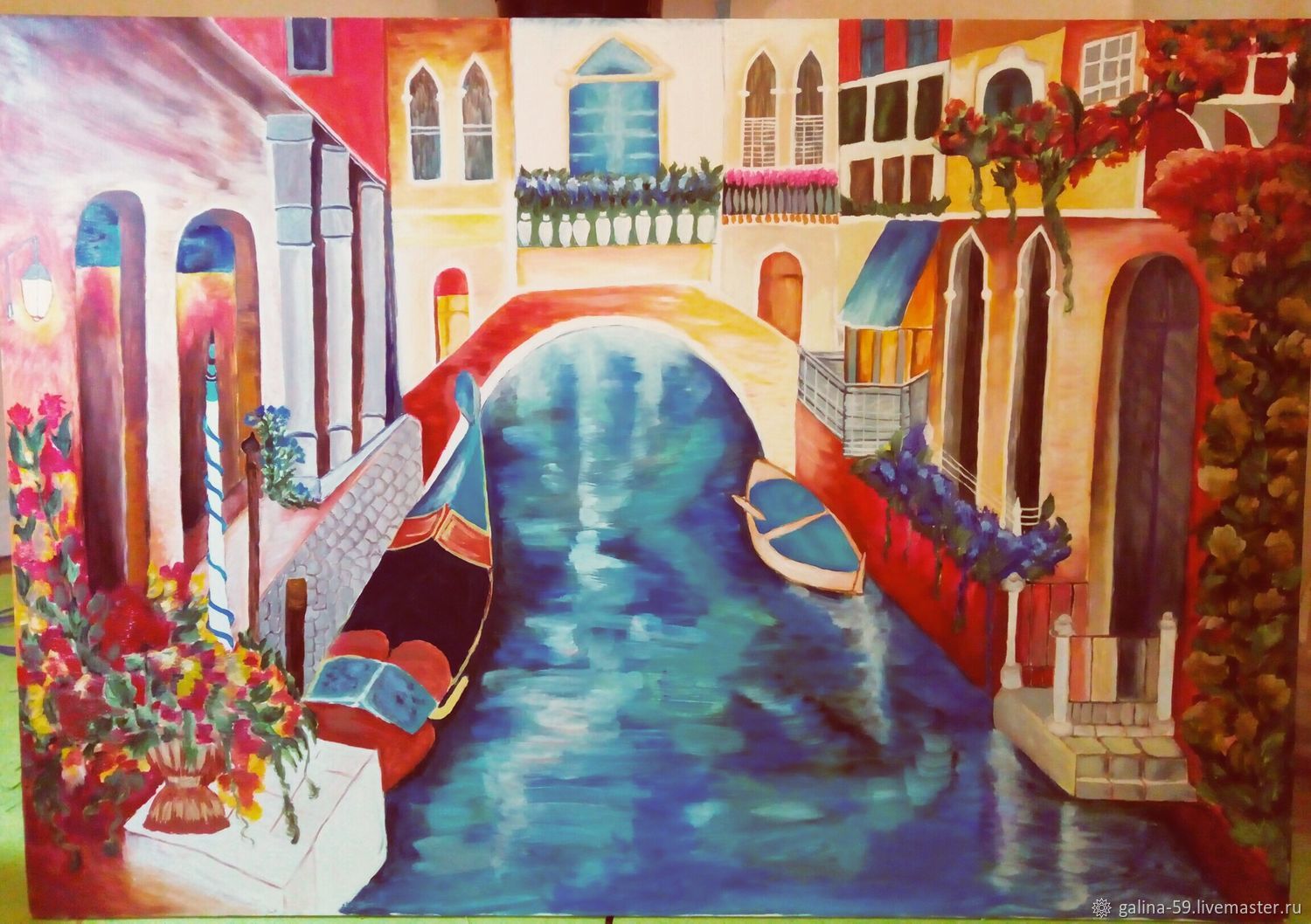 Рисунок на тему Венеция