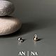 Заказать Подвеска Шар, 7 мм, 1 шт, родий (P-051-01). AN | NA furnitura. Ярмарка Мастеров. . Подвески Фото №3