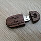 Wooden flash drive with engraving in a box, gift. Flash drives. fleshki22. My Livemaster. Фото №6