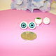 Глаза для кукол 13 мм сферы. Глаза и ресницы. Lady&Teddy. Интернет-магазин Ярмарка Мастеров.  Фото №2