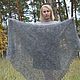 Shawl down 'Autumn charm' openwork knitted. Shawls1. Down shop (TeploPuha34). My Livemaster. Фото №4