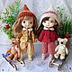 Теплые комплекты для куклы Монст/ Xiaomi Monst Doll Куртка Брюки Шапка, Одежда для кукол, Волгоград,  Фото №1