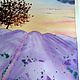 Painting lavender field in Provence style. Summer painting lavender. Pictures. Olga Ermakova art. My Livemaster. Фото №6