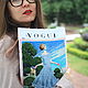 Клатч Vogue с ручной вышивкой. Клатчи. Afel Studio. Интернет-магазин Ярмарка Мастеров.  Фото №2