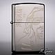 Зажигалка Zippo 150 с гравировкой Just take it easy man, Зажигалки, Москва,  Фото №1