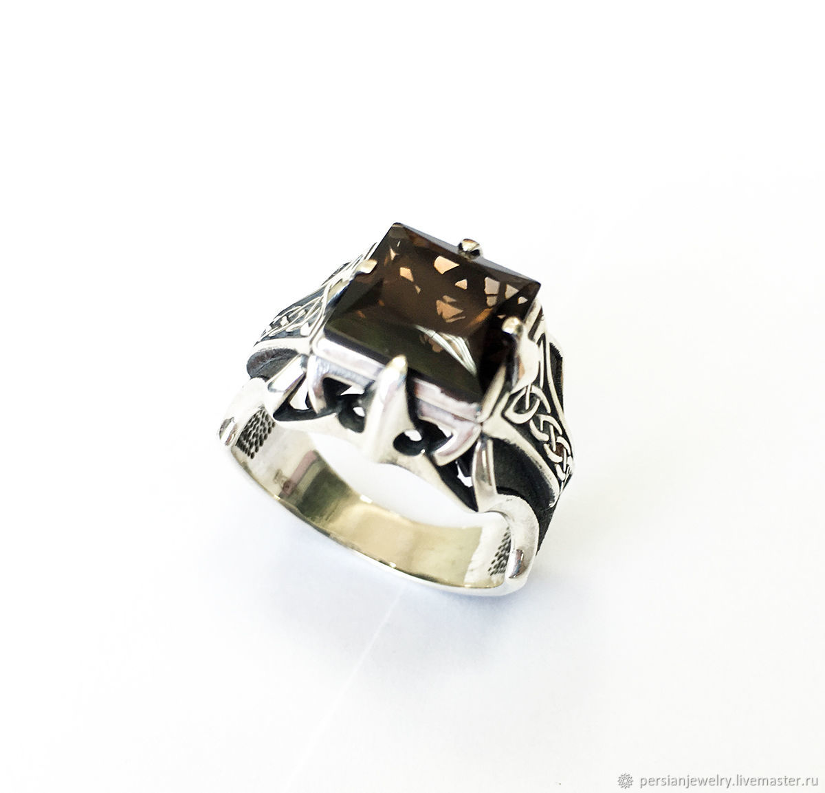 ring: Silver ring with rauchtopaz, Ring, Sevastopol,  Фото №1