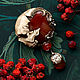 Brooch-pin: ' Skull'. Brooches. House Of The Moon Dew. My Livemaster. Фото №4