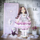  Интерьерная текстильная шарнирная кукла, Куклы и пупсы, Ульяновск,  Фото №1