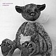 плюшевый котей  "Матвейка". Мягкие игрушки. Савинова Светлана (svet999). Ярмарка Мастеров.  Фото №6