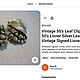 Винтаж: Клипсы. Листики. Серьги винтажные. Vintage&style. Ярмарка Мастеров.  Фото №6