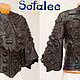 Bolero jacket Corset bracers made of genuine leather in the cyberpunk style. Outerwear Jackets. Jackets of genuine leather  Sofalee (sofalee). Online shopping on My Livemaster.  Фото №2