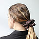 Large silk elastic band for hair - 100% natural silk satin. Scrunchy. silk100silk (silk100silk). Online shopping on My Livemaster.  Фото №2