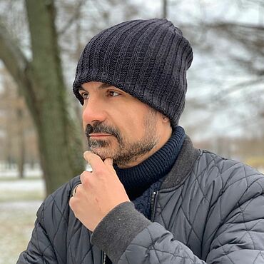 Зимние мужские шапки — купить в интернет-магазине Ламода