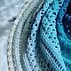 Заказать  шаль бактус косынка платок вязаный крючком ажурный. Knitted-stori. Ярмарка Мастеров. . Бактус Фото №3