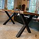Cтол из слэба карагача. Столы. Akutrau Woodworking. Интернет-магазин Ярмарка Мастеров.  Фото №2