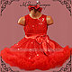 Baby dress 'deep red' Art.205, Childrens Dress, Nizhny Novgorod,  Фото №1