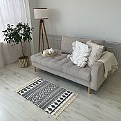 Для дома и интерьера handmade. Livemaster - original item Cotton mat 90h60 cm.. Handmade.