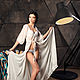Свадебный и пляжный халат A robe for beach and wedding. Туники. Romantic Wedding. Интернет-магазин Ярмарка Мастеров.  Фото №2