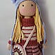 Заказать Кукла вязанная крючком. Crochet dolls. Ярмарка Мастеров. . Большеножка Фото №3