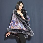 Аксессуары handmade. Livemaster - original item Pavloposadsky shawl 
