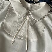 Одежда handmade. Livemaster - original item Blouses: blouse made of silk 