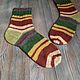 Носки вязаные осенние 38-39 размер теплые шерстяные мягкие. Носки. knitsockswool  Неповторимые носки!. Ярмарка Мастеров.  Фото №5