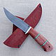 Knife 'Scorpion' h12mf bubinga, Knives, Vorsma,  Фото №1