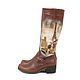 Women's boots 'Vintage. High Boots. Pelle Volare. Online shopping on My Livemaster.  Фото №2