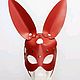Заказать Маска кролика Red Rabbit. Mad Hatter. Ярмарка Мастеров. . Маски персонажей Фото №3