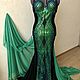 Dress for bellydance Emerald. Suits. Olga Golubeva design (GO-style). My Livemaster. Фото №5