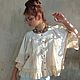 Boho cotton blouse with Adele lace.Cream. Blouses. PolMary. Online shopping on My Livemaster.  Фото №2