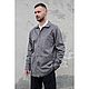 Жакет мужской из конопли с хлопком Hemp Cotton French Work Jacket Grey, Верхняя одежда мужская, Нижний Новгород,  Фото №1