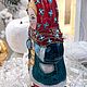 Грушенька с бубличками. Елочные игрушки. Галерея Добрых Подарков (Alexandra). Интернет-магазин Ярмарка Мастеров.  Фото №2