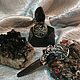 Кулон с Морионом, Раухтопазом, Гранатом в серебре. Кулон. Оксана. Ярмарка Мастеров.  Фото №5