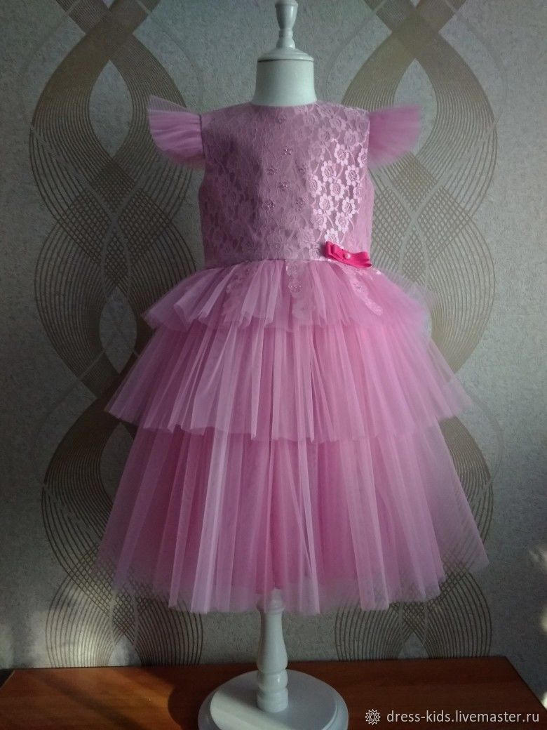  Нарядное платье "Розовый фламинго", Платье, Новосибирск,  Фото №1