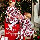 Новогодние платья для девочек. Платье. Tm-mama. Интернет-магазин Ярмарка Мастеров.  Фото №2