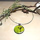 Transparent Pendant Green Frog Rustic Boho Swamp. Pendants. WonderLand. My Livemaster. Фото №4