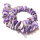 Thread 10cm Charoite white 15-8mm beads chips free form, Beads1, Stupino,  Фото №1