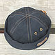 Docker beanie denim hat DBH-29. Caps. Bluggae Custom Headwear. Ярмарка Мастеров.  Фото №4